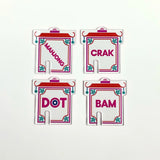 Pagoda Cocktail Markers