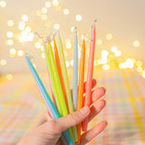 Pastel Rainbow Tapered Candle Set