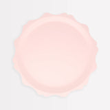 Pink Decorative Edge Compostable Side Plates