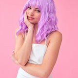 Pastel Purple Party Wig