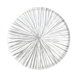 Radiance Silver Foil Dinner Plate