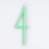 Slim Number Candle