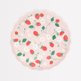 Strawberry Pattern Side Plates