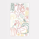 Thanksgiving Color Activity Tablecloth