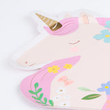 Meadow Unicorns Shaped Plates