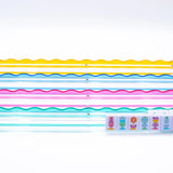 Wavy Acrylic Mahjong Racks- Multicolor