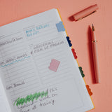 Cloud Multicolor Metal Index Tabs