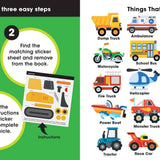 First Sticker Art: Things That Go