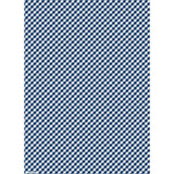 Navy Gingham Wrap