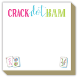 Crack Dot Bam Luxe Notepad