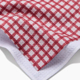 Fireside Plaid Red Tea Towel