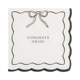 Bow Congrats Cocktail Napkin Set (24ct)