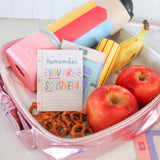 Back to Cool! Lunchbox Notes