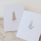 Angel Dog Card