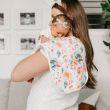 3 Pack Premium Burp Cloths - Bloom
