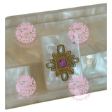 Ivory Mother of Pearl Set of 4 Racks
