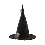 Faux Wicker Witch Hat - 18"