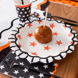 Halloween Sketchy Stars Plate