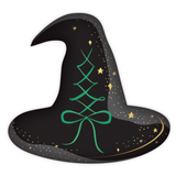BLACK WITCH HAT PLATES