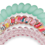 Spiral Hair Coils | Small | Spring Splash