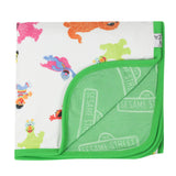 Three-Layer Quilt - Sesame Friends