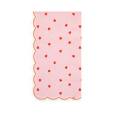 Scattered Hearts Dinner Napkin