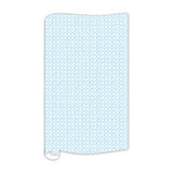 Light Blue Cane Rattan Trellis Pattern Wrapping Paper 8ft