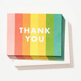 Color Block Thank You Card