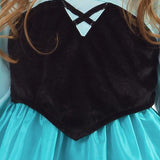 Mermaid Day Dress with Bow