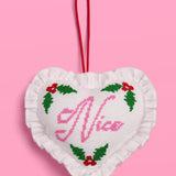 Naughty or Nice Christmas Ornament