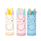 Tabletop Surprise Favor - "Happy Birthday" Cake -Asst Colors