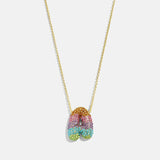 Kids' Bubble Initial Necklace - Multi