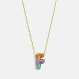 Kids' Bubble Initial Necklace - Multi
