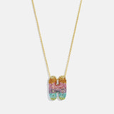 Kids' Bubble Initial Necklace - Multi