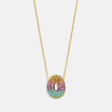 Kids' Bubble Initial Necklace - Multi