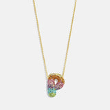 Kids' Bubble Initial Necklace - Multi