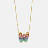Kids' Bubble Initial Necklace - Multi