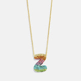 Kids' Bubble Initial Necklace - Multi