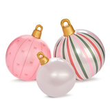 Pink Light Up Inflatable Ornaments