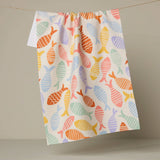 Fish Flip Tea Towel
