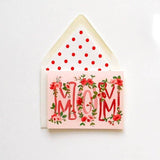 Mothers Day Flowers Greeting Card