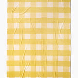 Lemonade Gingham Butter Blanket