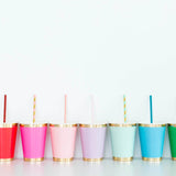 Foil Paper Straws - Iridescent