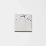 Black Bow Sticky Notes