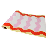 Groovy Waves Paper Table Runner
