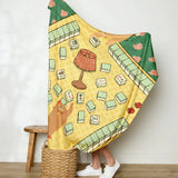 Lucky Hand Butter Blanket - Mahjong
