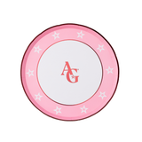 AMERICAN GIRL® X BONJOUR FETE PINK LOGO SMALL PLATES