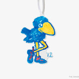 1912 Jayhawk Holiday Ornament