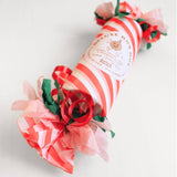 Christmas Red Striped Deluxe Surprise Bon Bon Handmade Favor