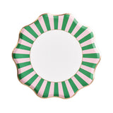 Palm Beach - Pink & Green Large Paper Plates